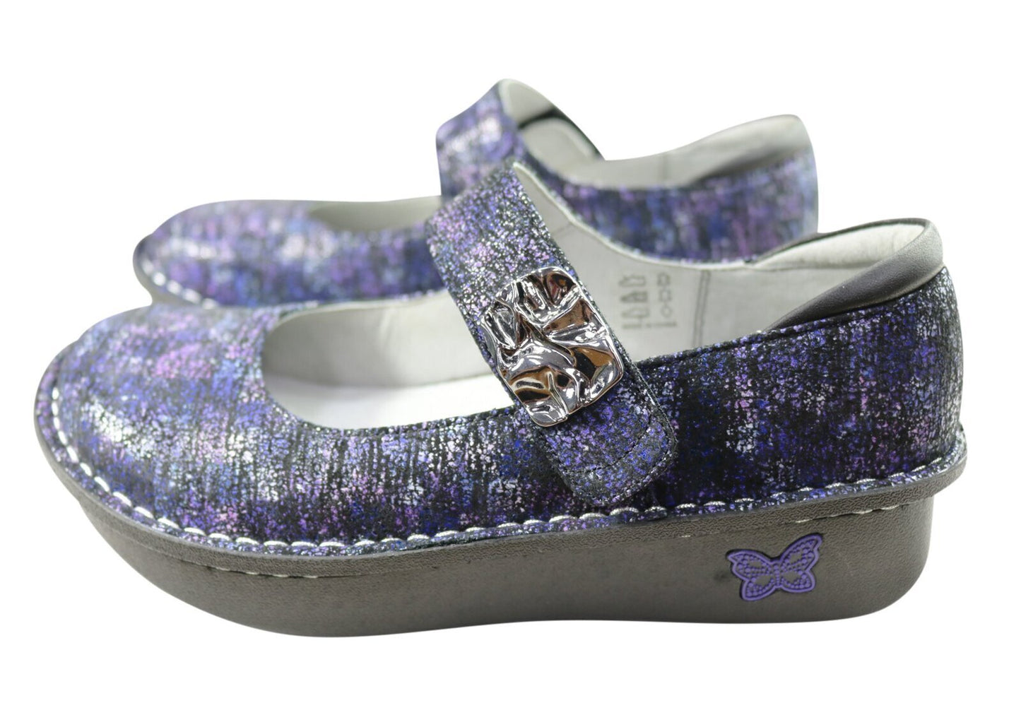 Alegria Paloma Womens Nursing Leather Shoes Work Hospitality - Purple Haze-4