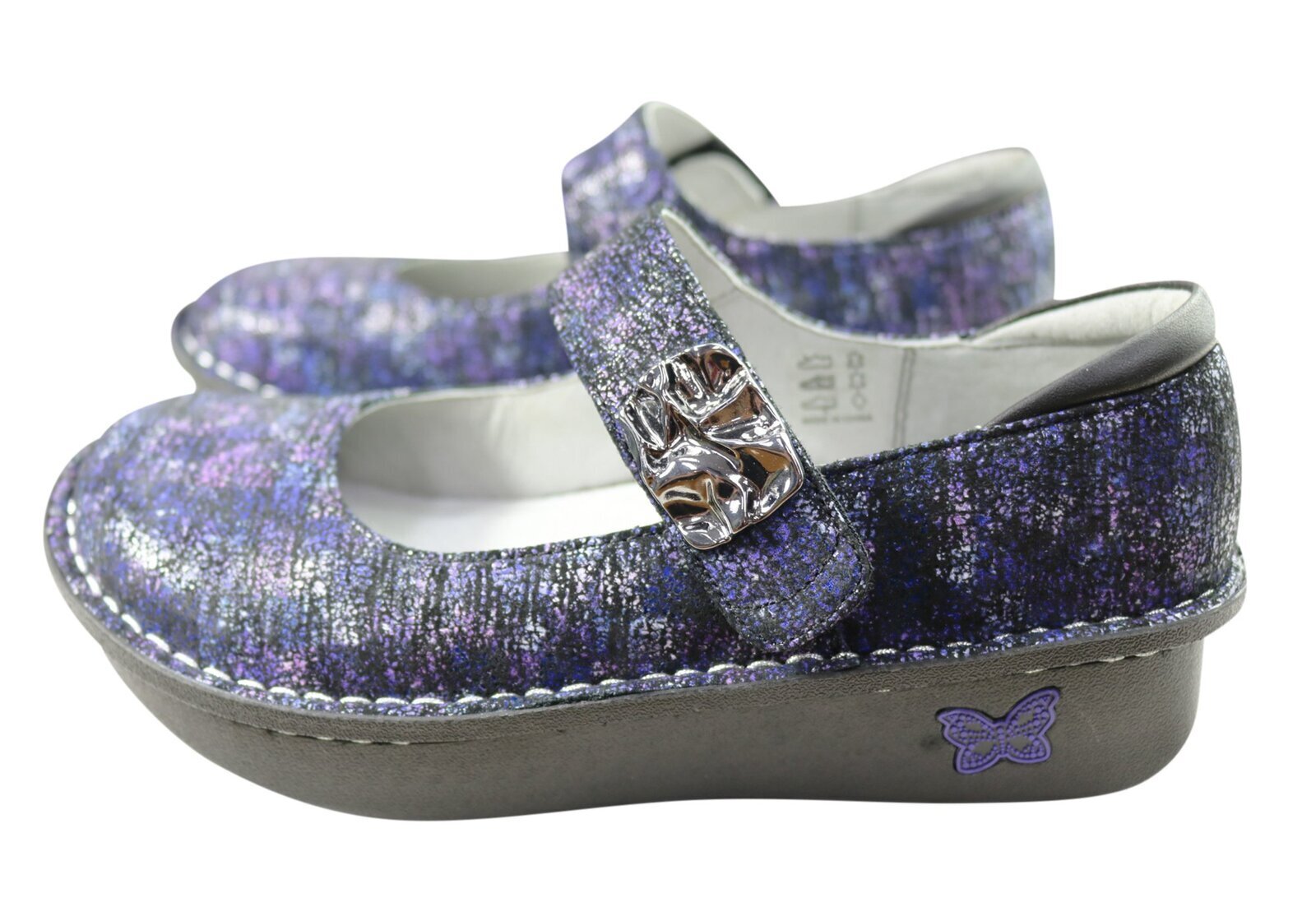 Alegria Paloma Womens Nursing Leather Shoes Work Hospitality - Purple Haze-4