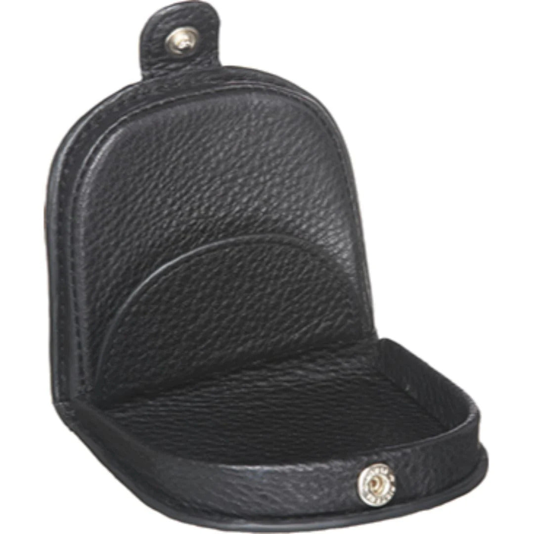 Pierre Cardin Mens Italian Leather Coin Purse Genuine Wallet - Black (RFID Protection)-0