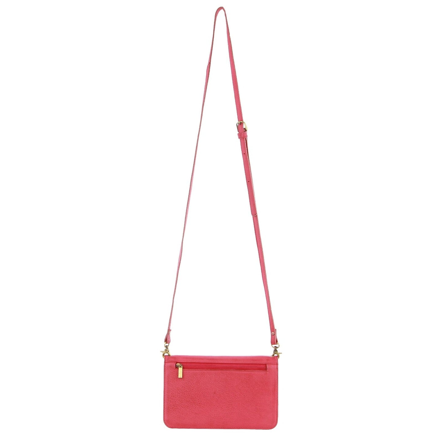 Pierre Cardin Ladies Womens Clutch Leather Wallet Purse RFID Protected - Pink-2