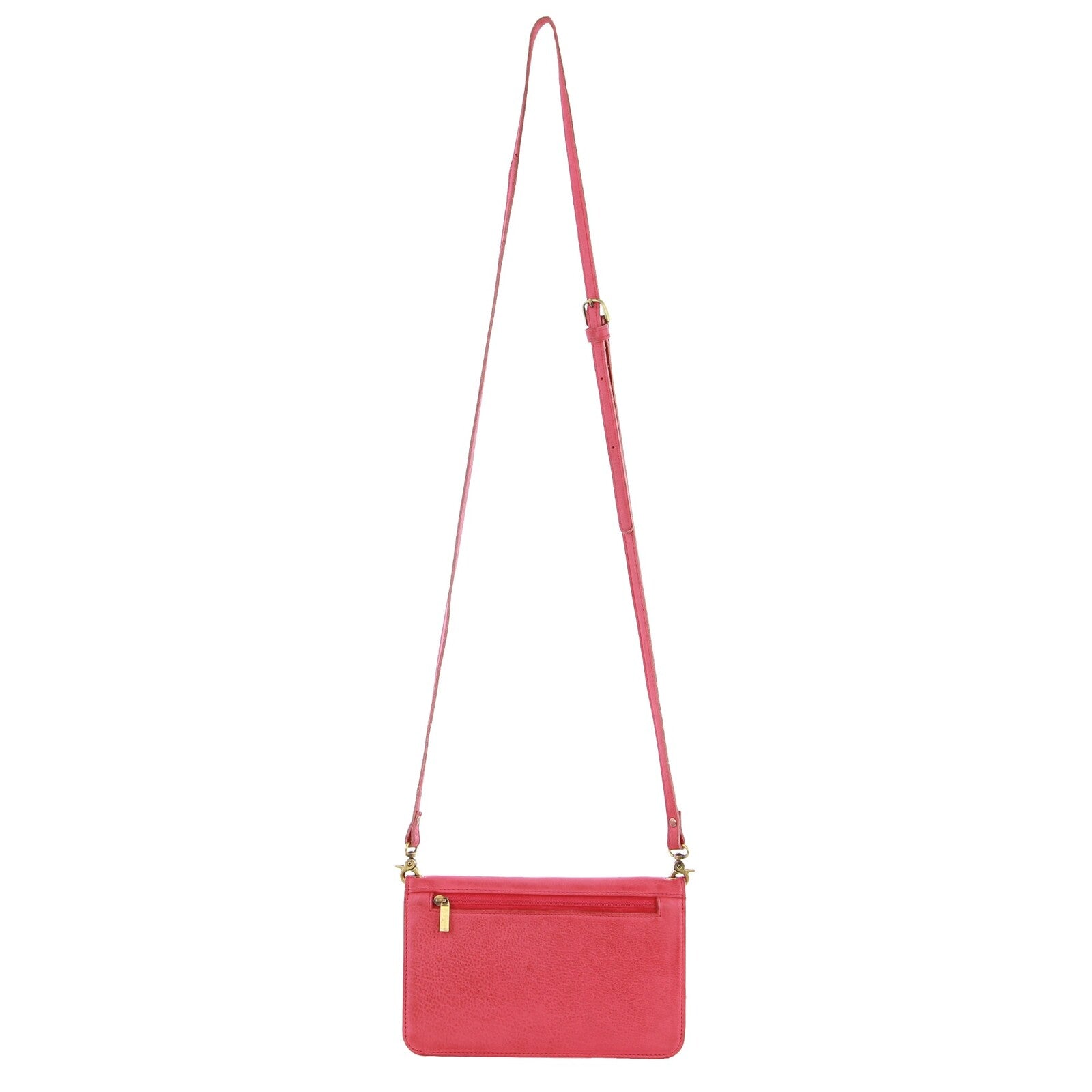 Pierre Cardin Ladies Womens Clutch Leather Wallet Purse RFID Protected - Pink-2
