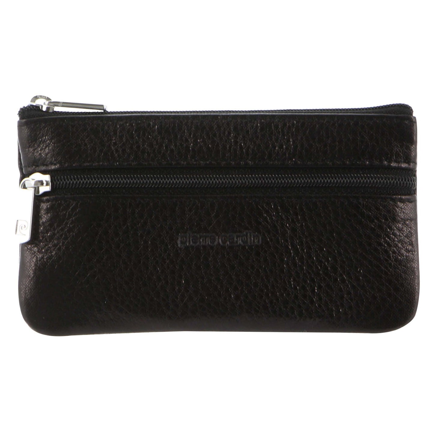 Pierre Cardin Ladies Womens Genuine Leather RFID Coin Purse Wallet - Black-1