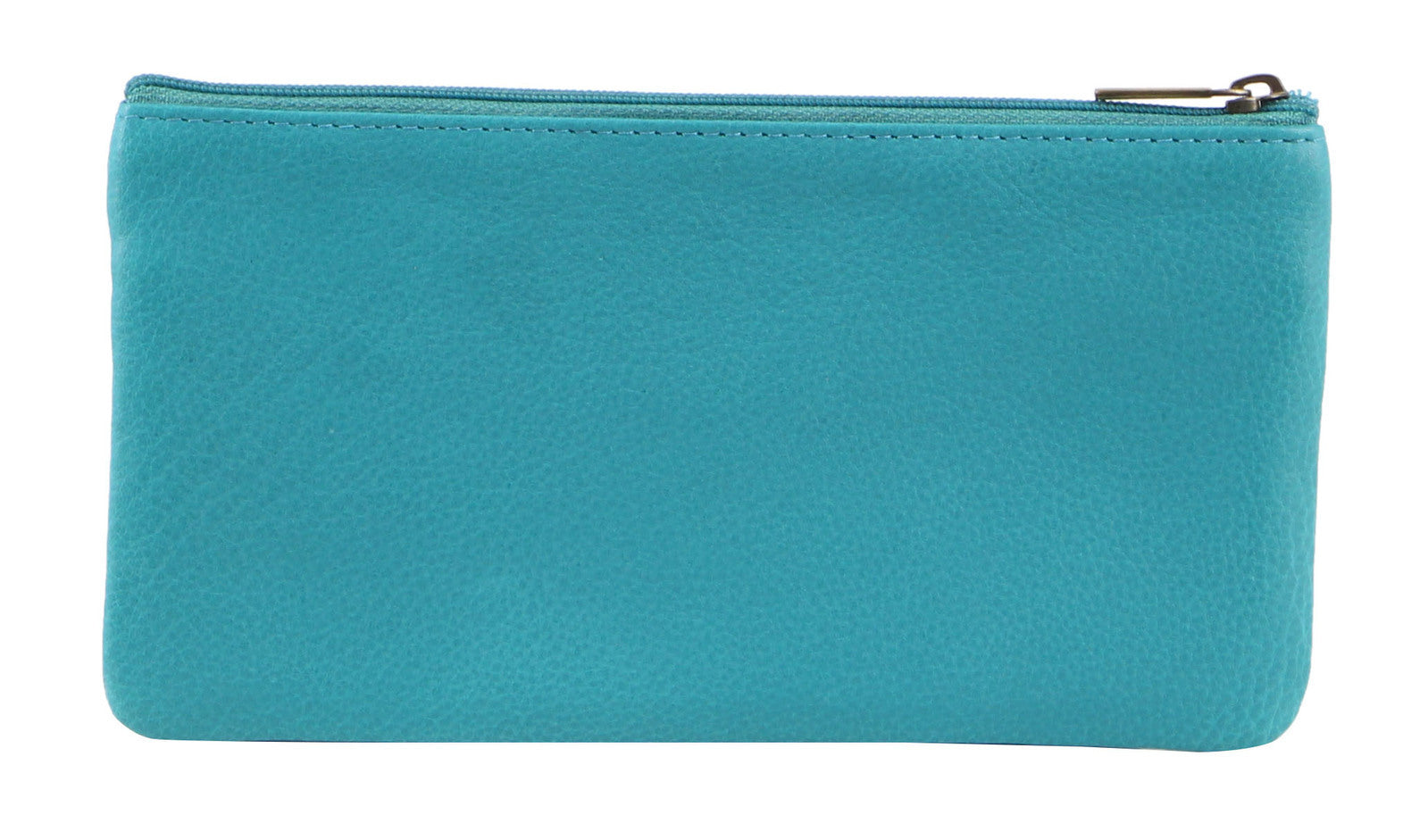 Pierre Cardin Ladies Womens Genuine Soft Leather Italian Wallet - Turquoise-2