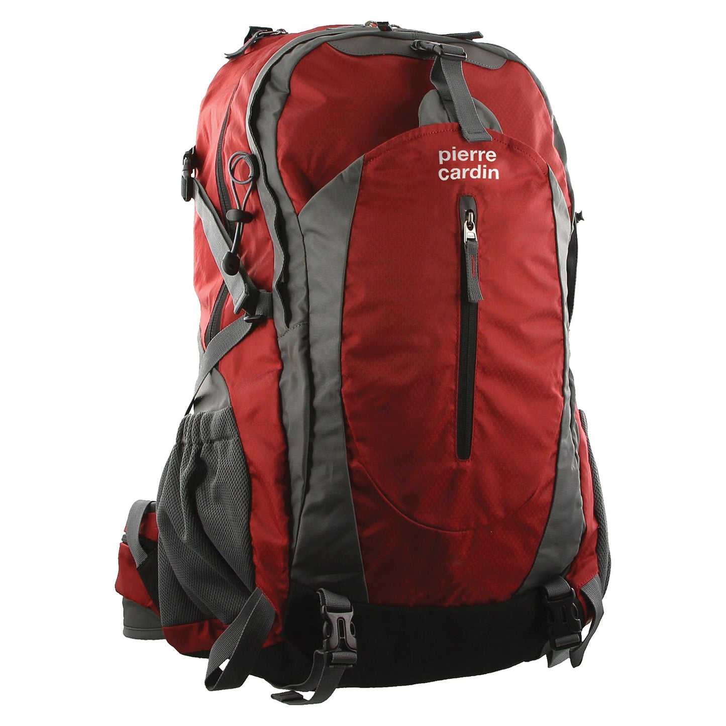 Pierre Cardin 57L Waterproof Outdoor Backpack - Red (Hiking, Trekking & Travel)-1