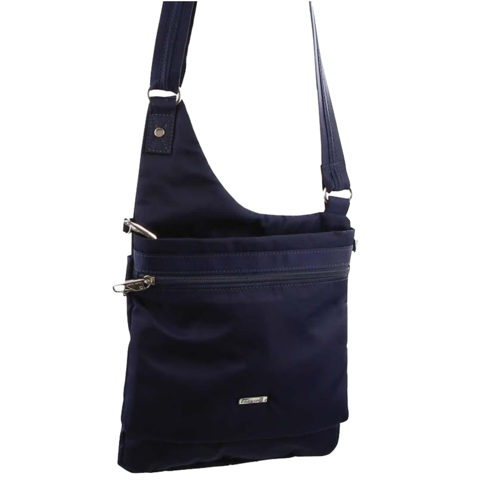 Pierre Cardin RFID Cross Body Bag Travel Anti-Theft Slash Proof Sling - Navy-0