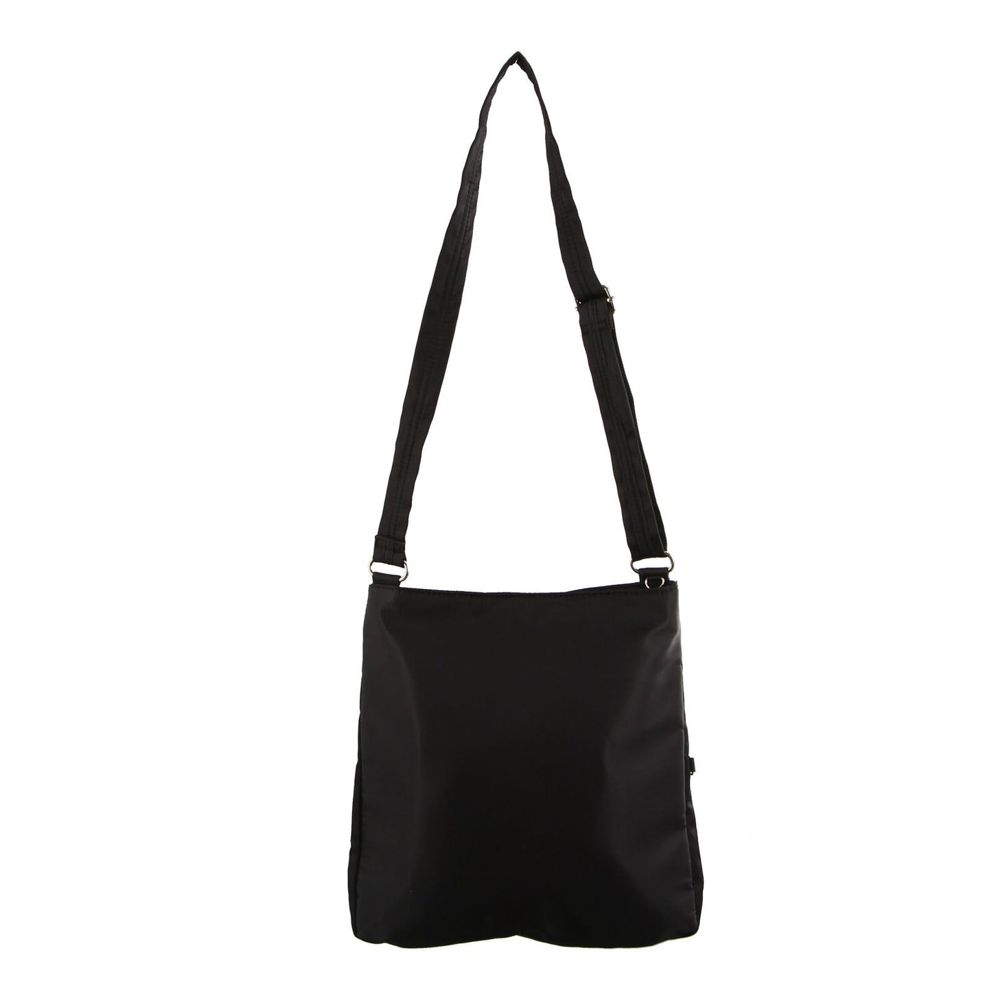 Pierre Cardin Nylon Cross Body RFID Anti-Theft Slash Proof Bag - Black-4