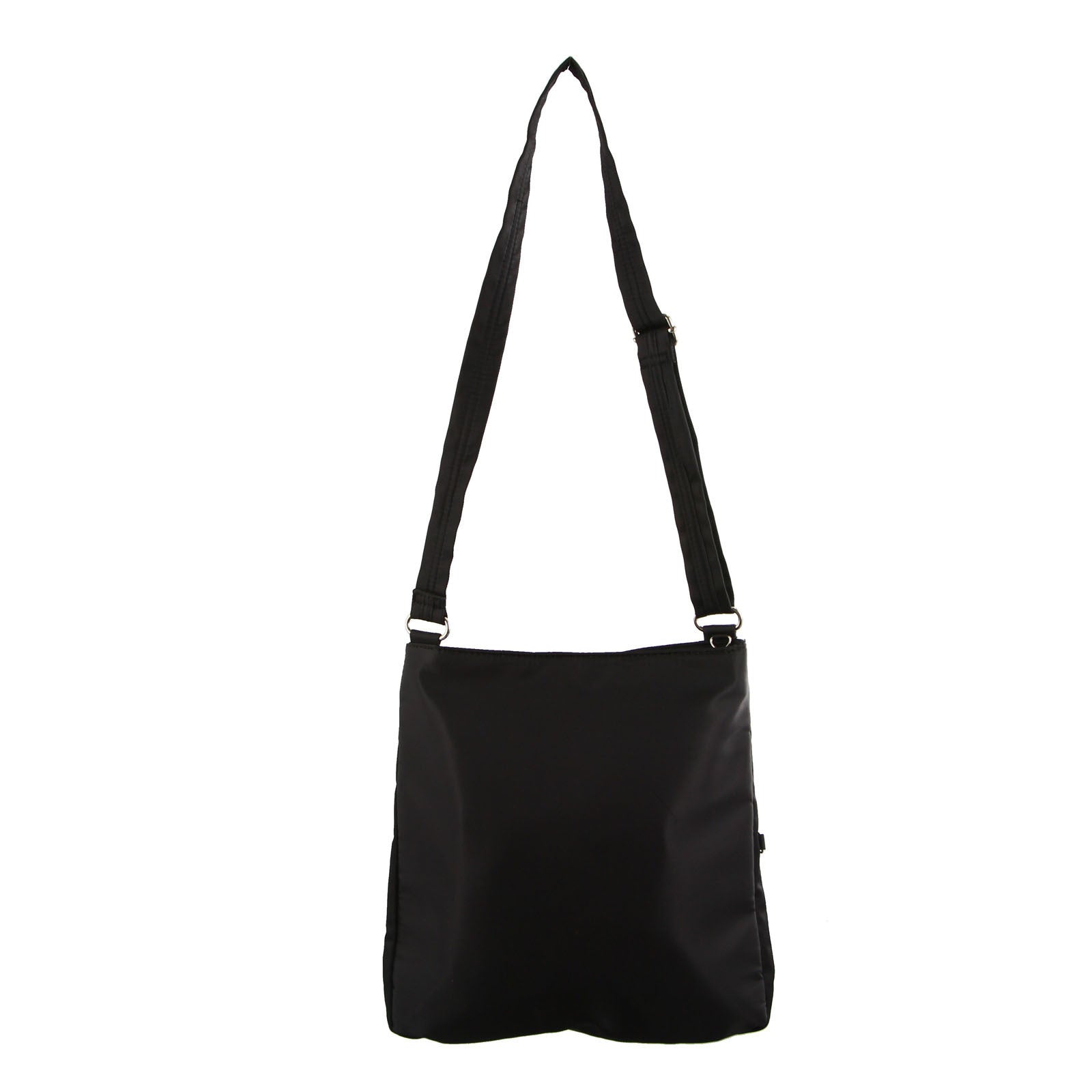 Pierre Cardin Nylon Cross Body RFID Anti-Theft Slash Proof Bag - Black-4