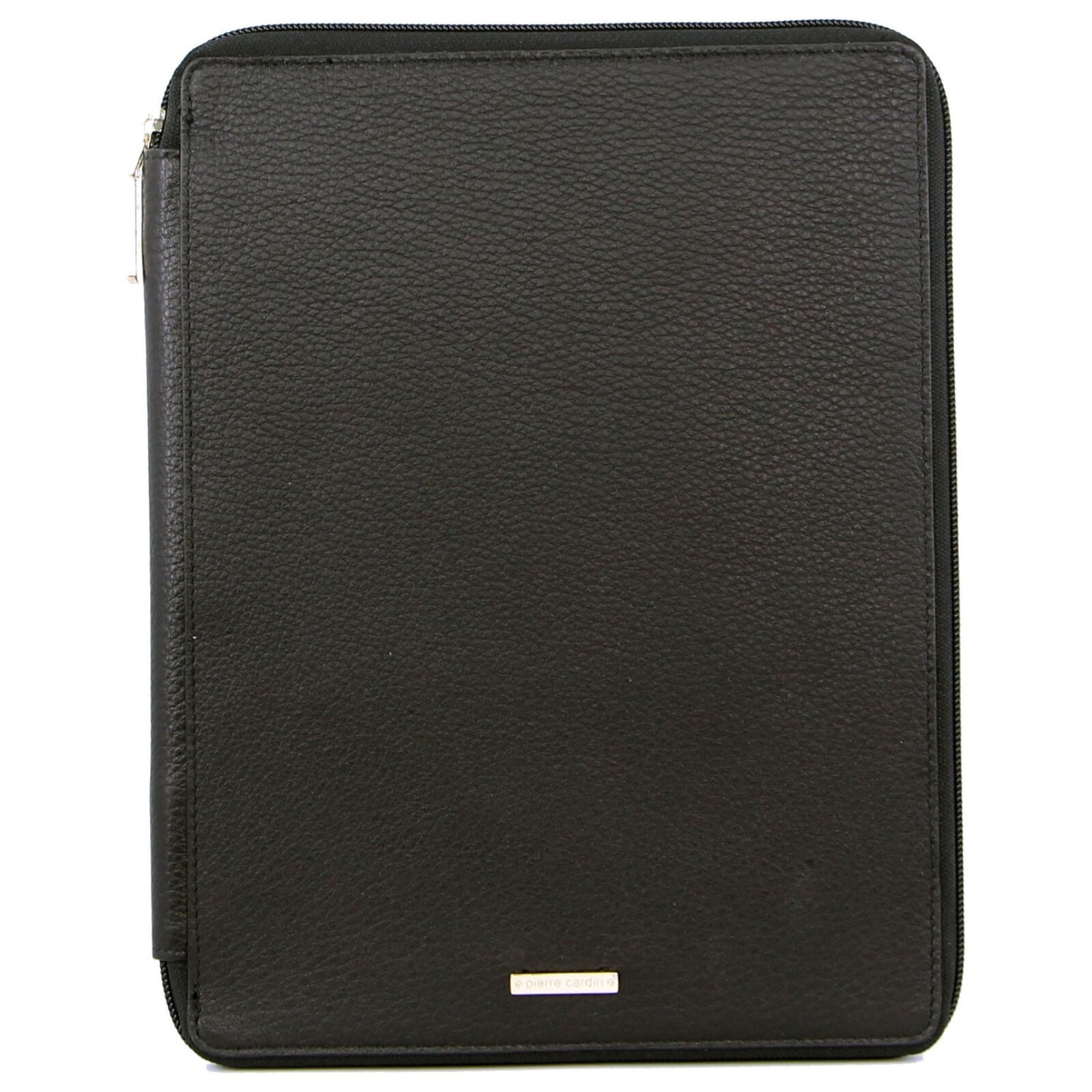 Pierre Cardin Unisex Document Folio for iPad Tablet Compendium Cover Case - Black-2