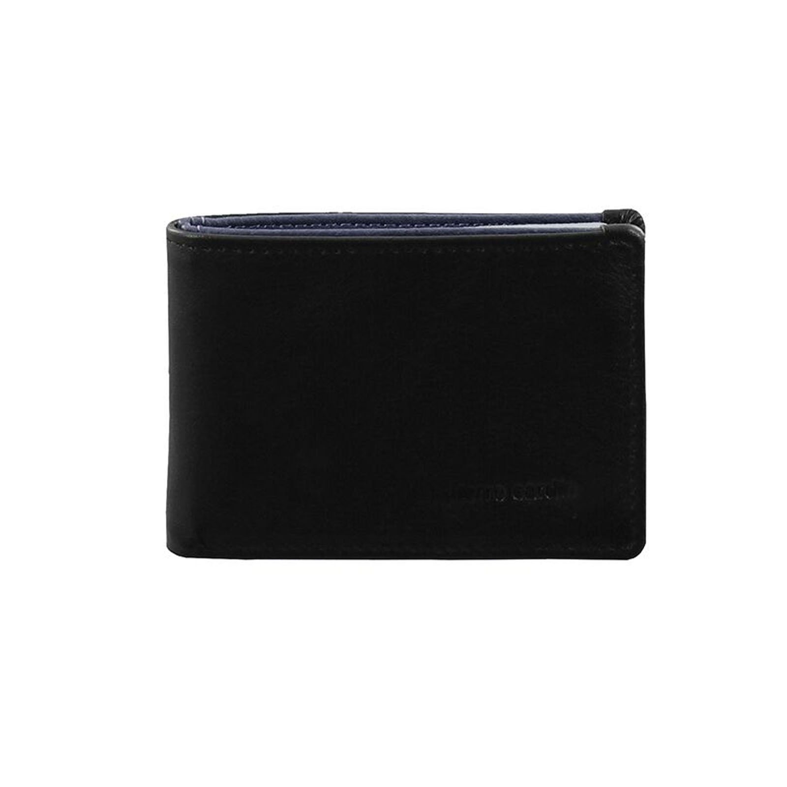 Pierre Cardin Mens Leather RFID Italian Two-Tone Wallet - Black/Navy-2