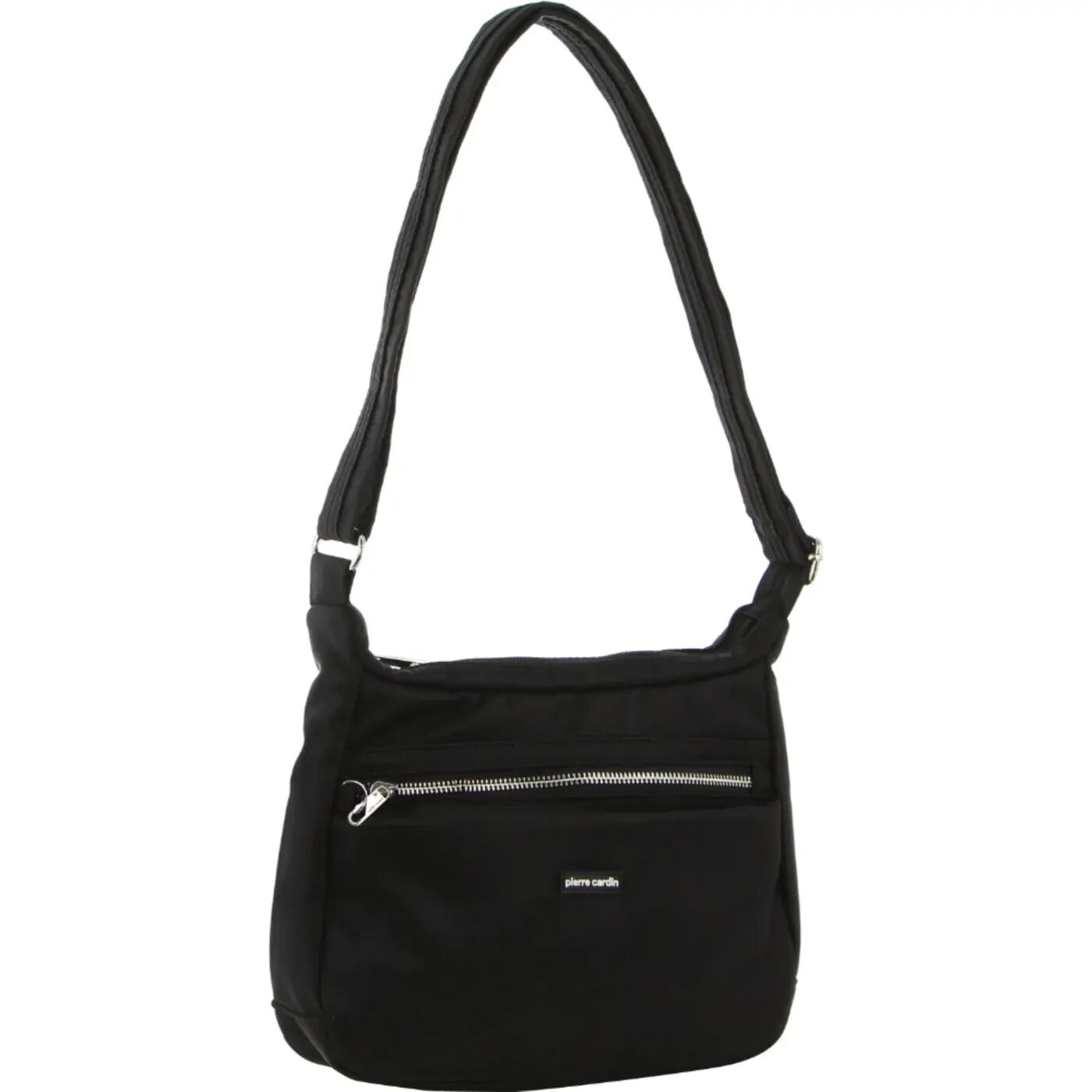 Pierre Cardin Nylon Cross Body RFID Anti-Theft Slash Proof Travel Bag - Black-0