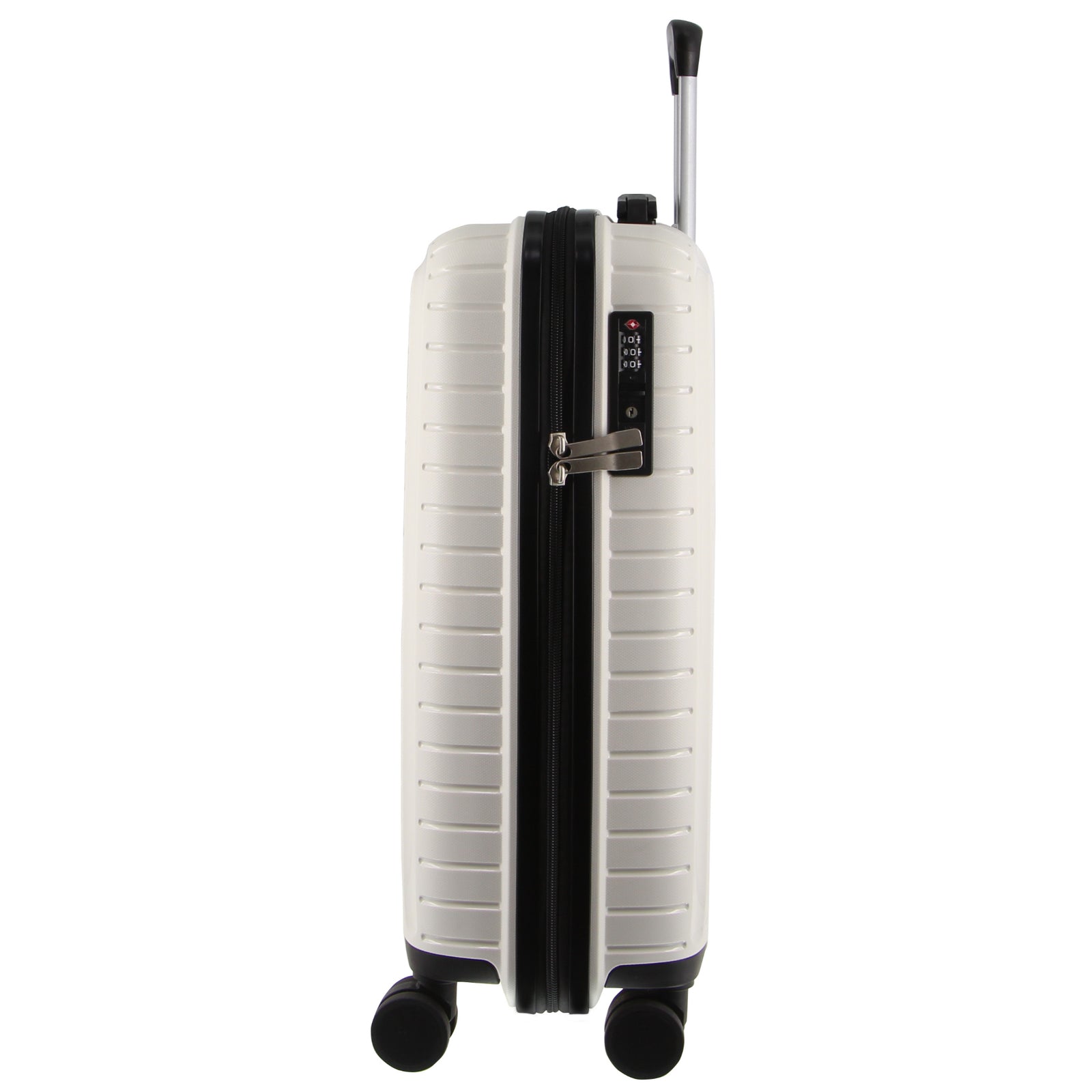 Pierre Cardin 76cm Large Hard-Shell Suitcase Travel Luggage Bag - White-4