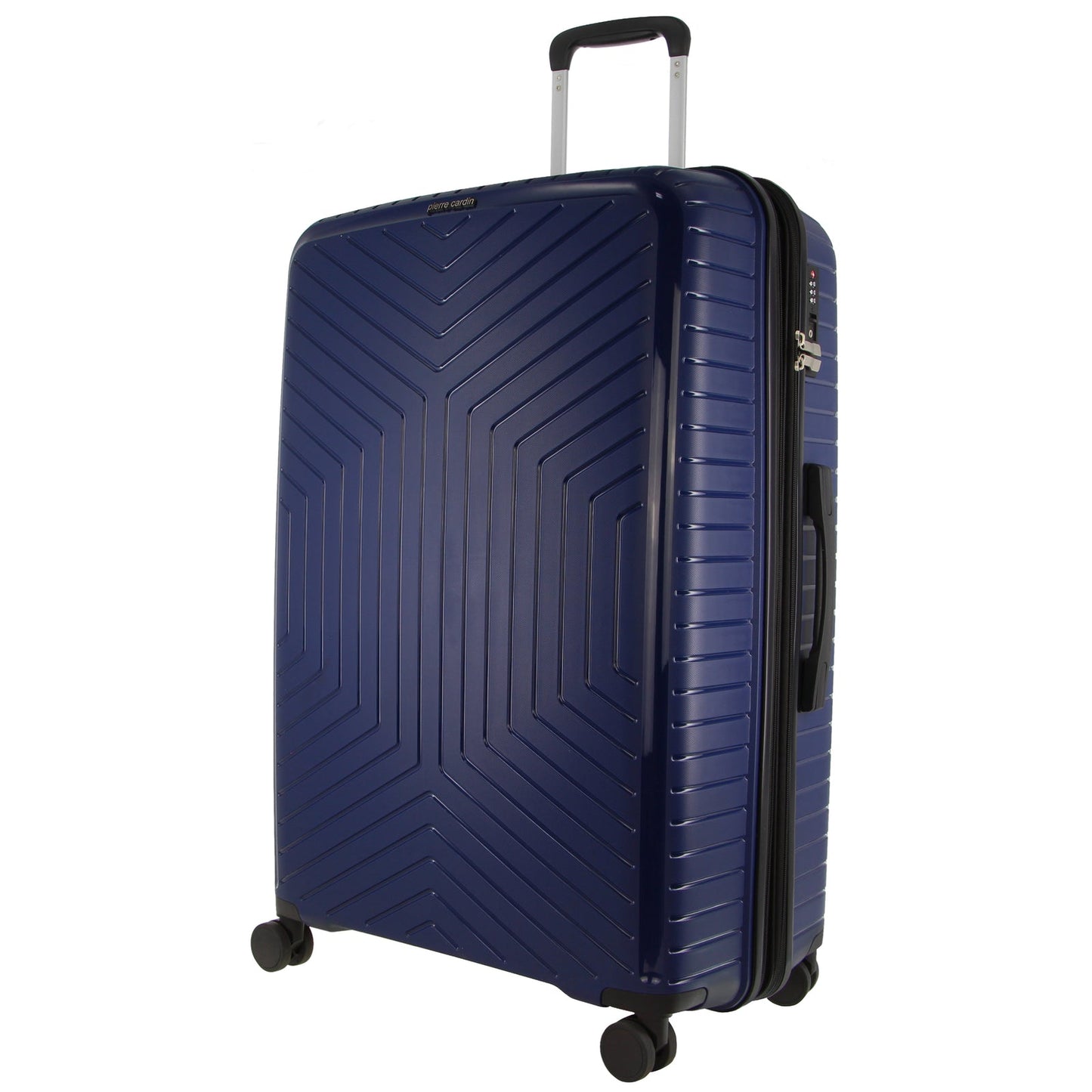 Pierre Cardin 65cm Medium Hard-Shell Suitcase Travel Luggage Bag - Navy-1