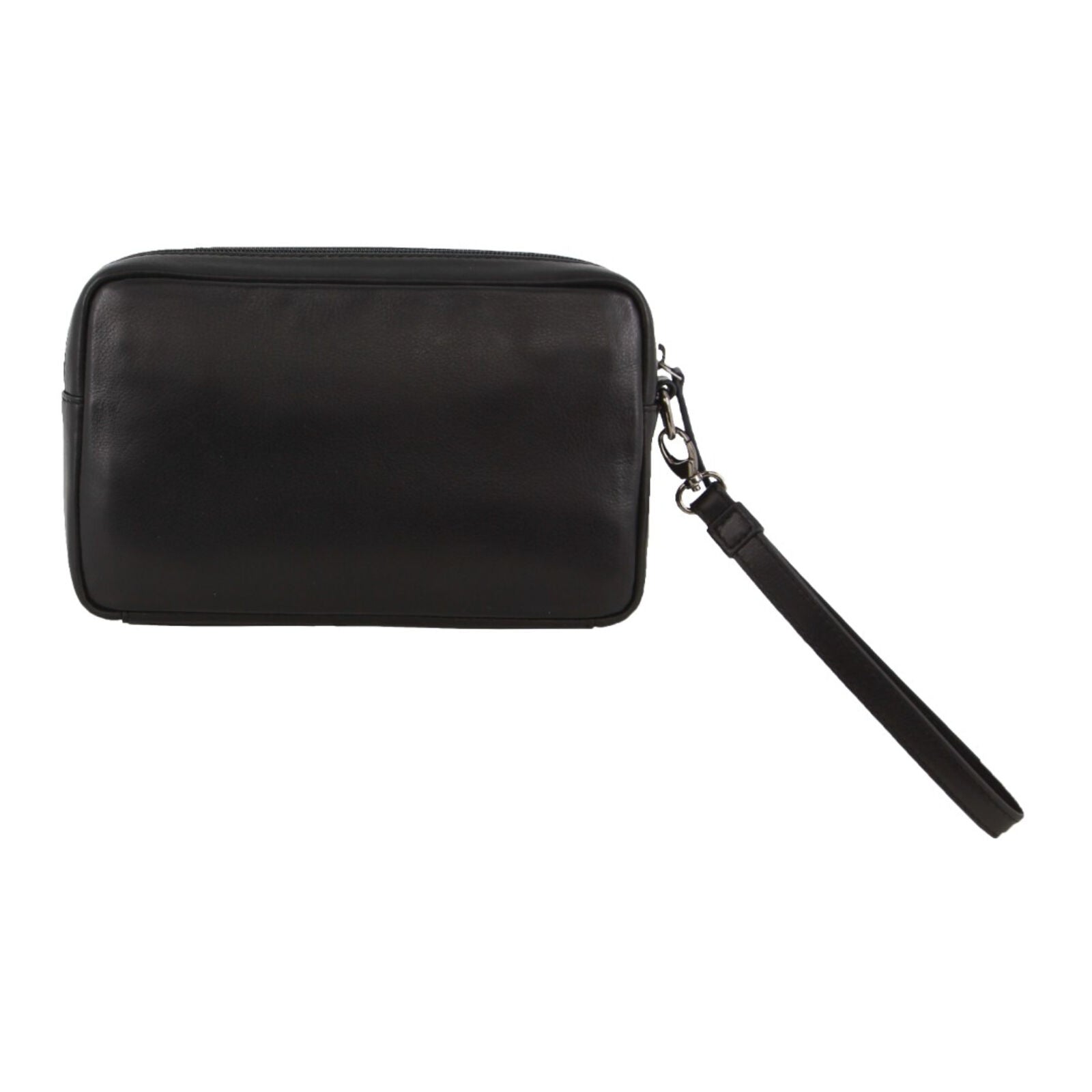 Pierre Cardin Mens Leather Travel Organizer in Black/Navy-2