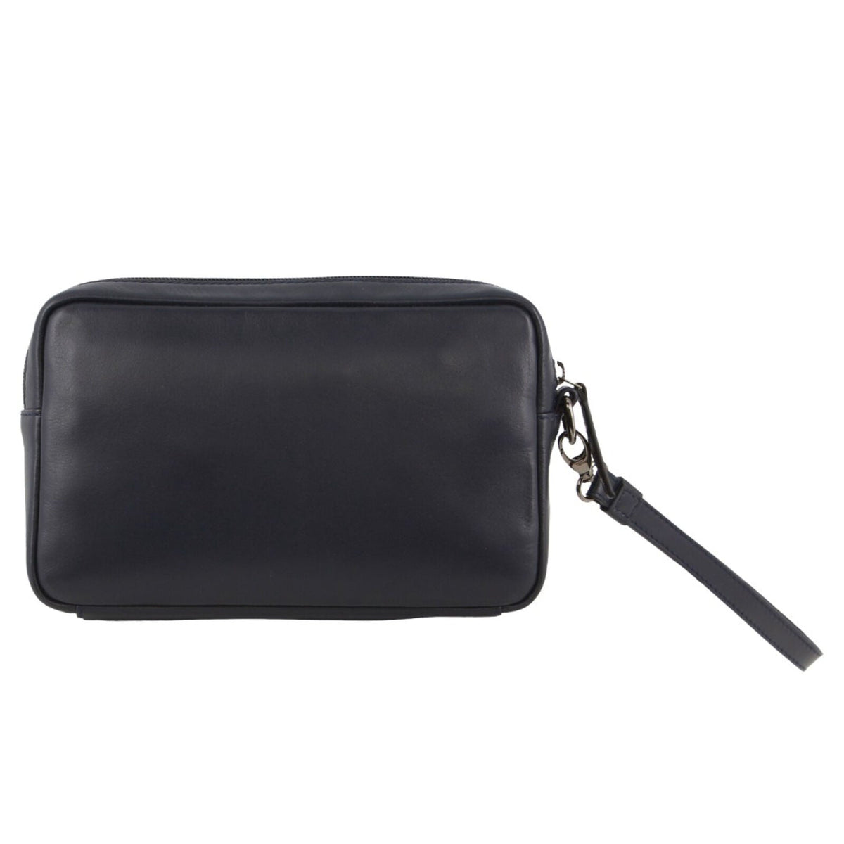Pierre Cardin Mens Leather Travel Organizer in Navy/Black