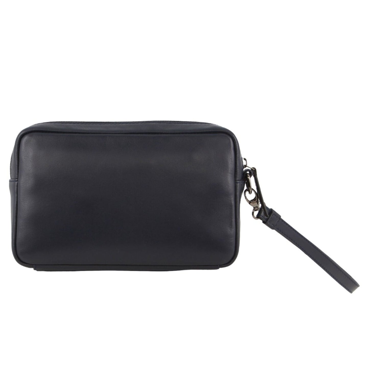 Pierre Cardin Mens Leather Travel Organizer in Navy/Black-2