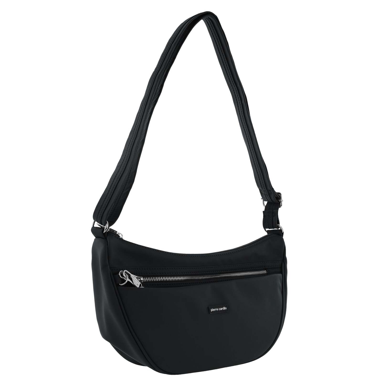 Pierre Cardin Slash Proof Anti Theft RFID Nylon Crossbody Bag in Black-1