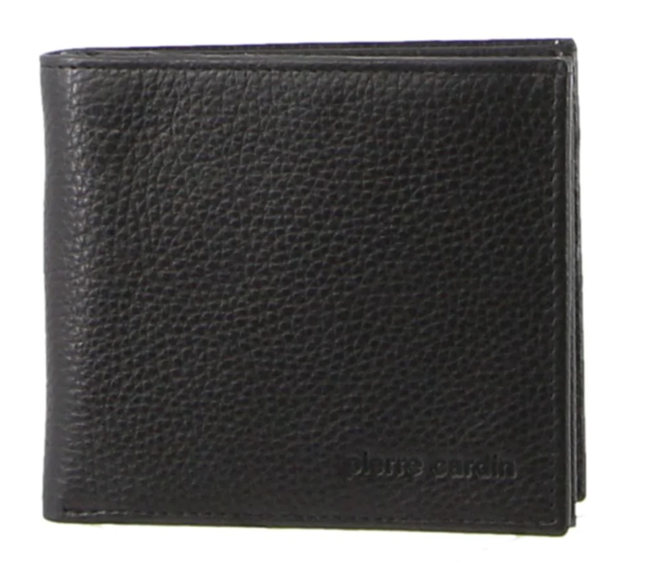 Pierre Cardin Mens Tri Fold Leather Wallet w/ RFID Protection - Black-2