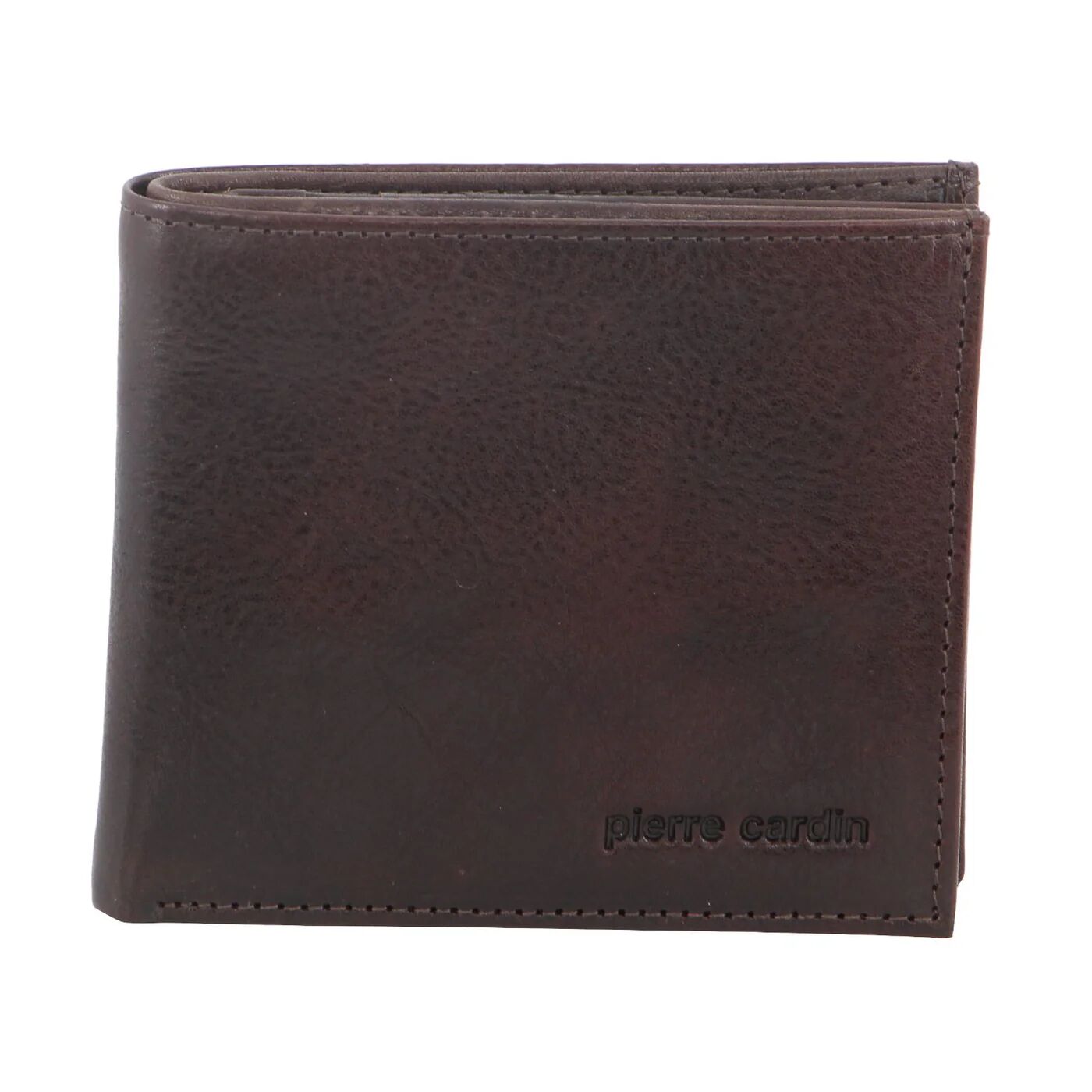 Pierre Cardin Mens Wallet Tri Fold Leather w/ RFID Protection - Chocolate-2