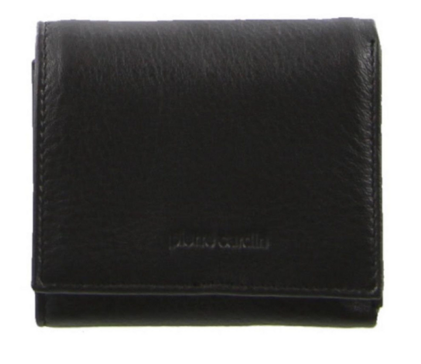 Pierre Cardin RFID Mens Wallet Tri-Fold Genuine Italian Leather - Black-0