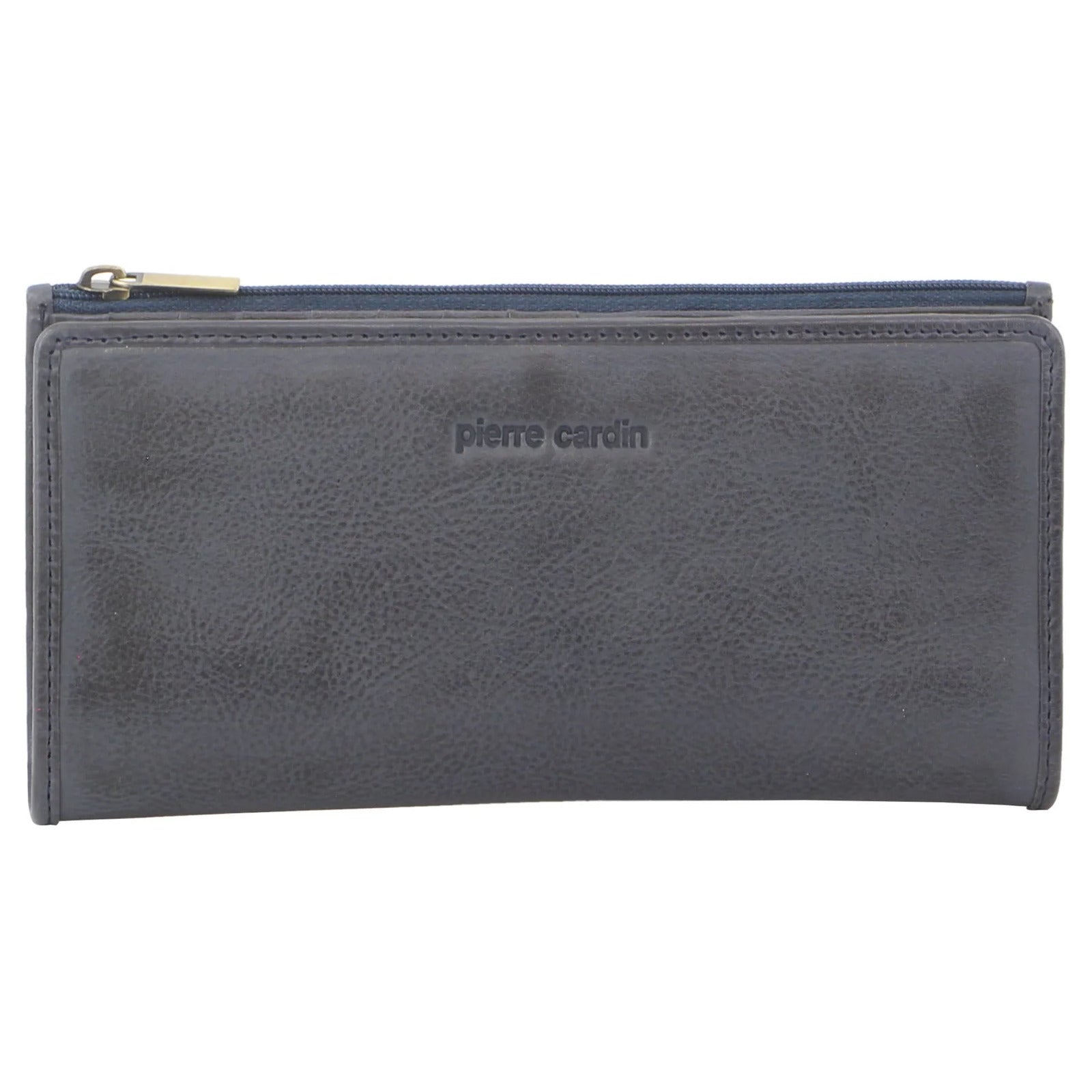 Pierre Cardin Womens Soft Italian Leather RFID Purse Bi-Fold Wallet - Teal-2