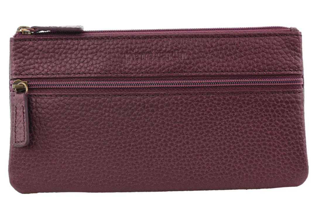 Pierre Cardin Leather Wallet Case for Phone and Coins in Shiraz-1
