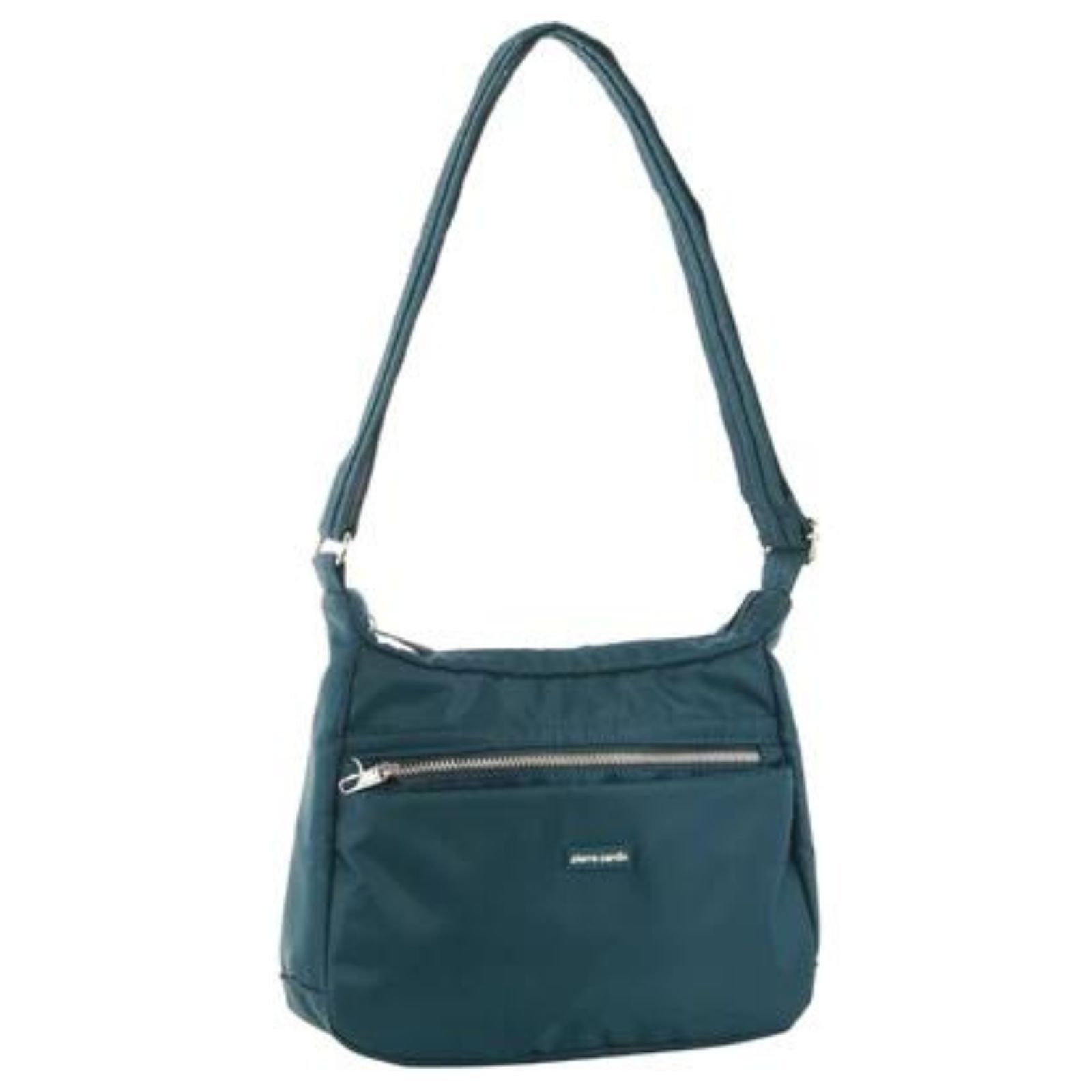 Pierre Cardin Anti-Theft Crossbody Bag Slash Proof RFID Blocking - Teal-0