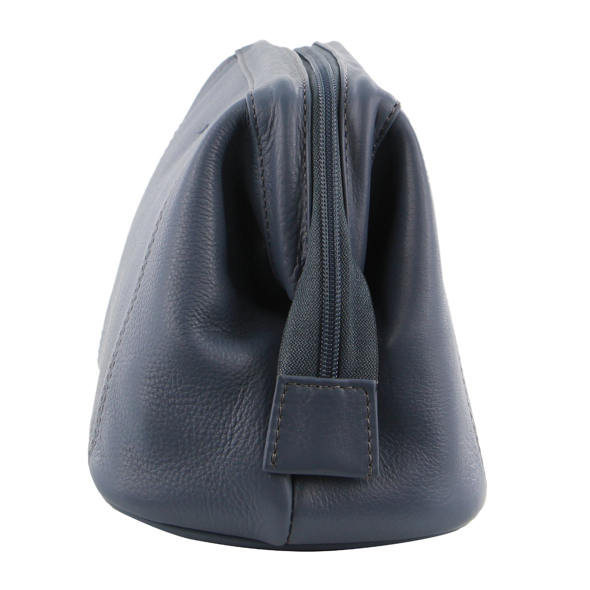 Pierre Cardin Mens Rustic Leather Toiletry Case Bag Travel - Teal-3