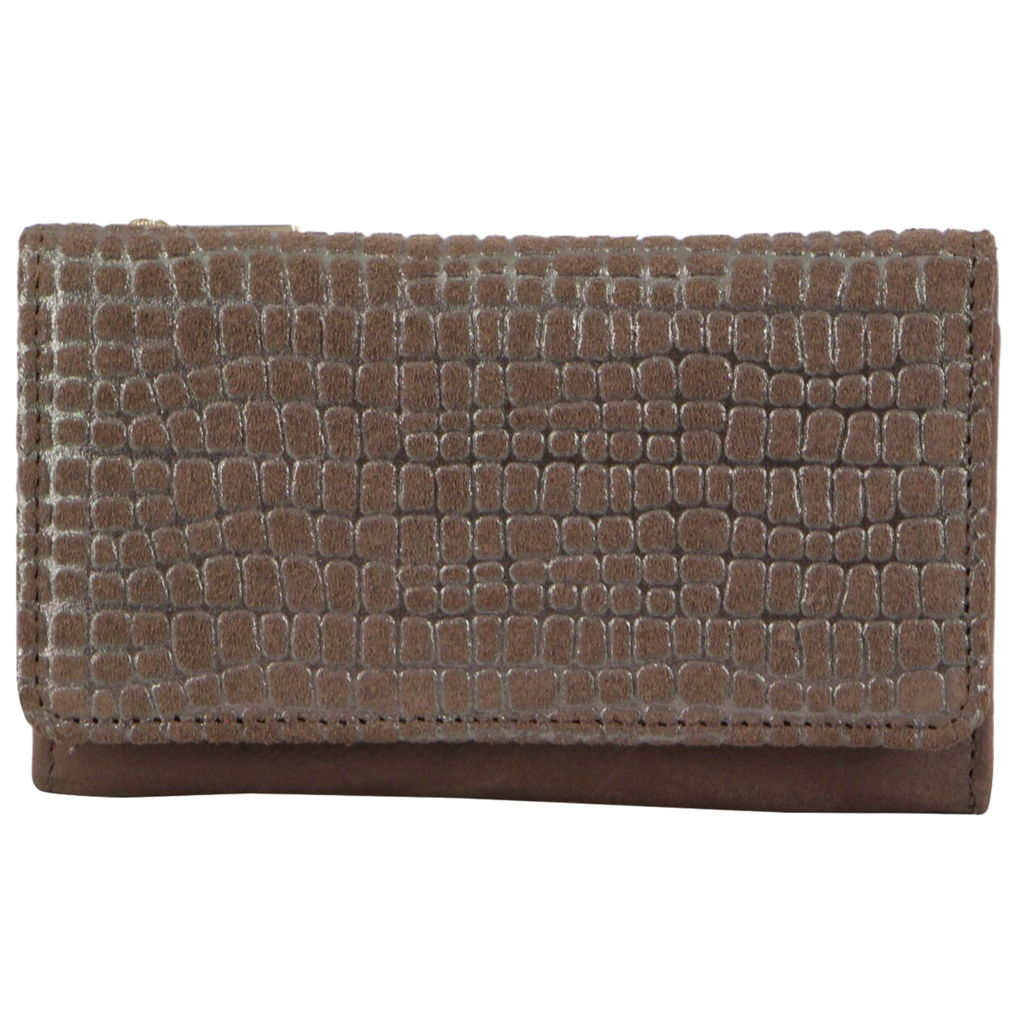 Pierre Cardin Womens Italian Leather Wallet Coin Purse ID Card Holder - Mocha-2