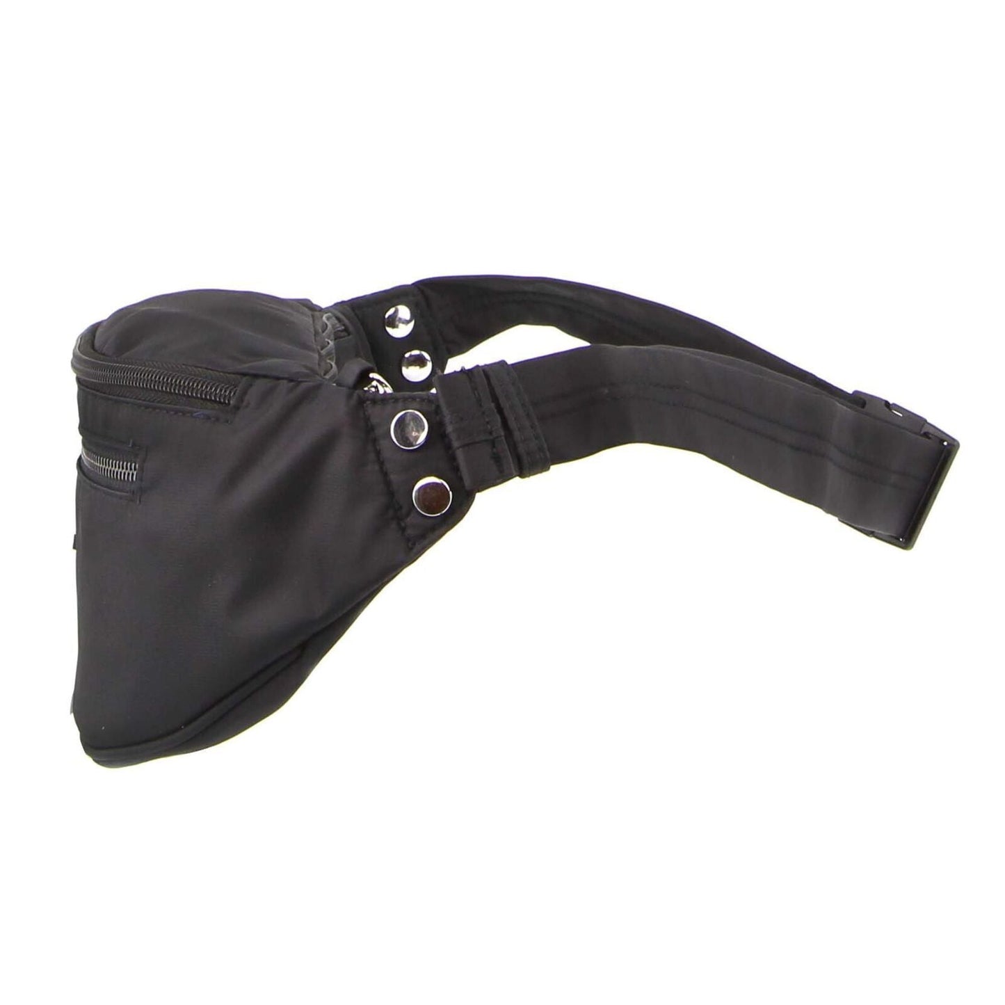 Pierre Cardin Slash Proof Waist Belt Bum Bag Travel RFID Anti-Theft Mens Black-3