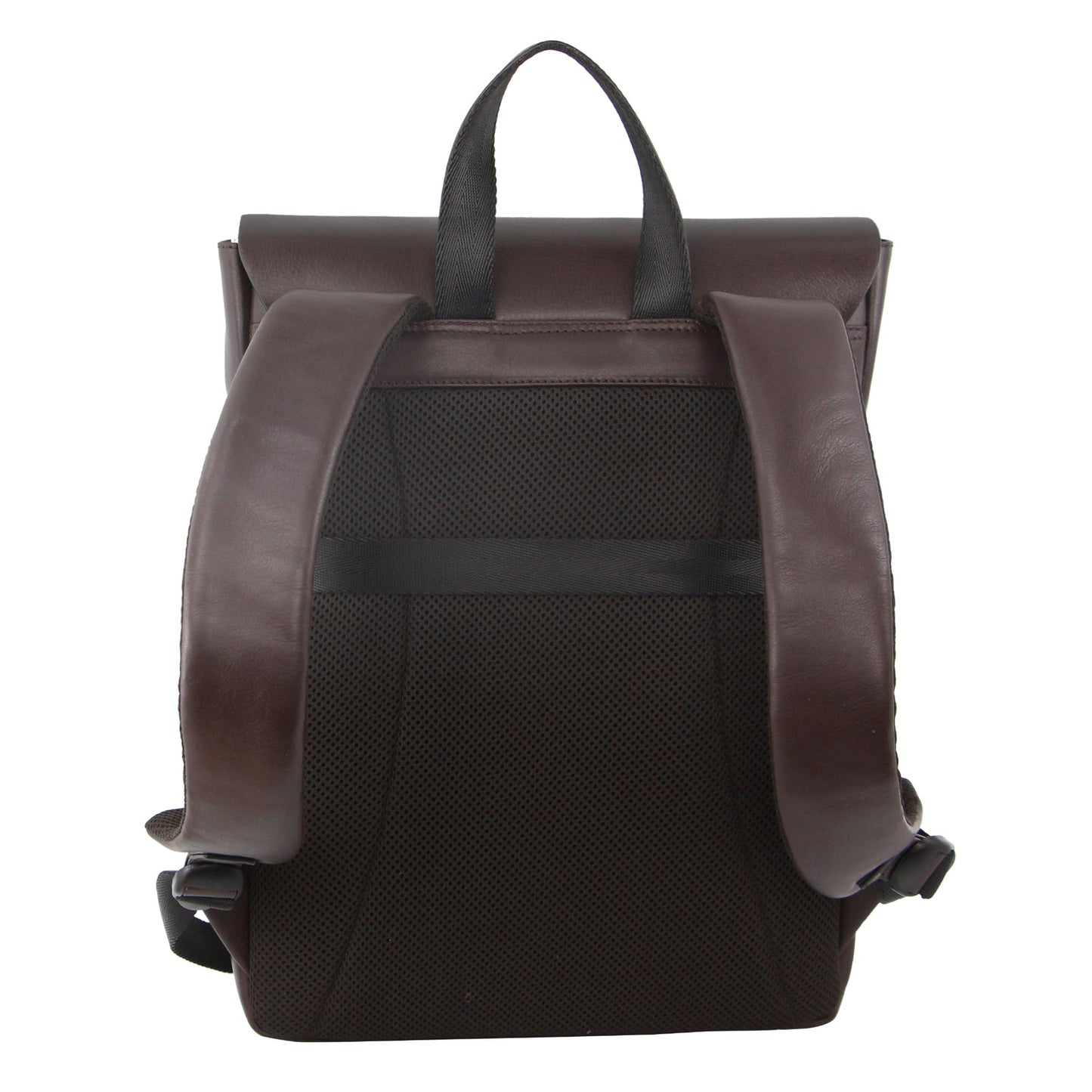 Pierre Cardin Premium Leather Backpack Travel Bag Satchel - Brown-3