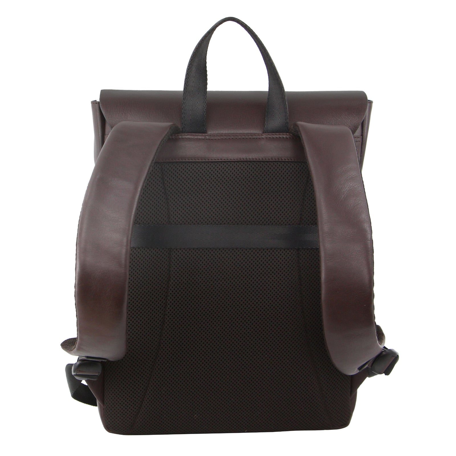 Pierre Cardin Premium Leather Backpack Travel Bag Satchel - Brown-3