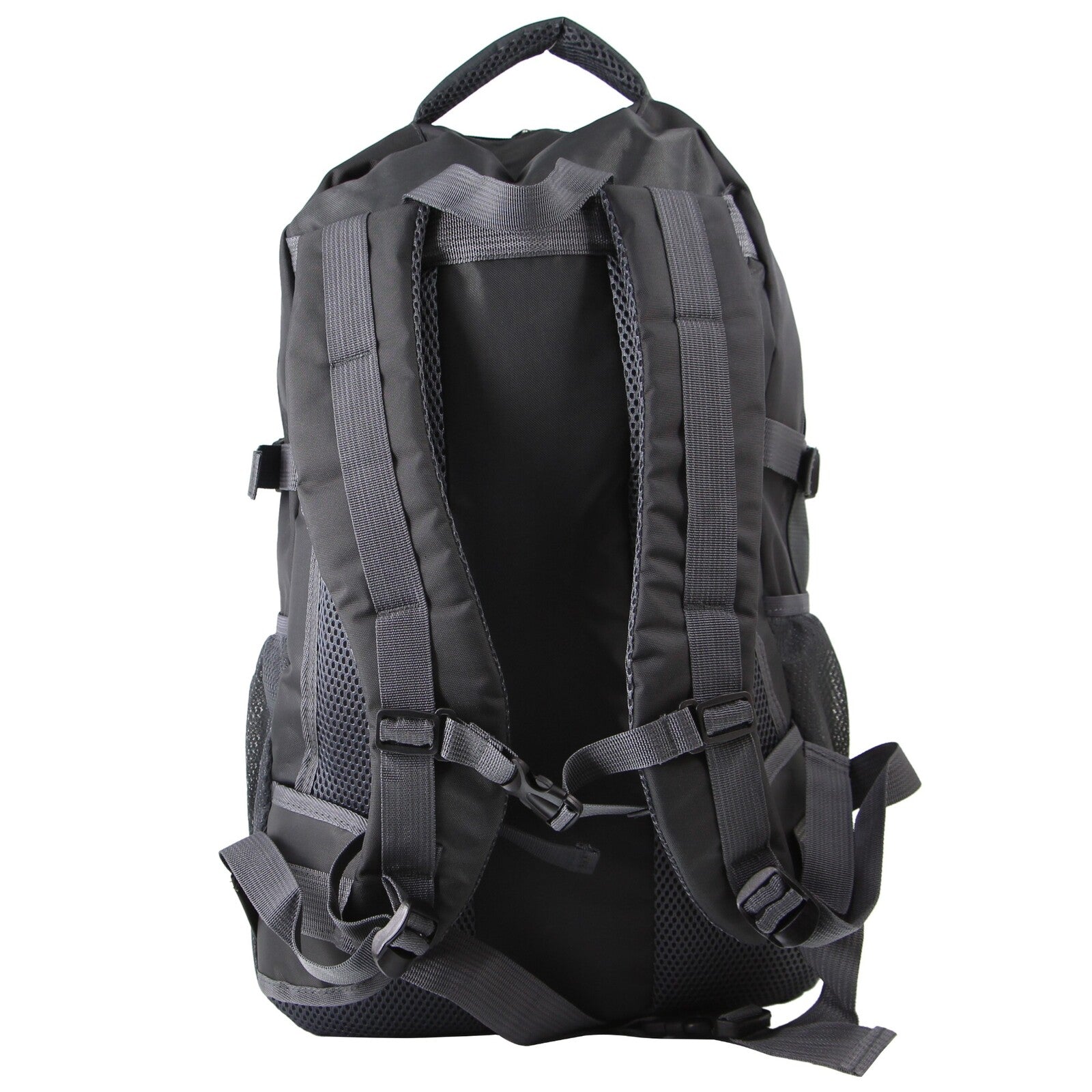 Pierre Cardin Backpack Shoulder Bag RFID Pocket Travel Outdoor Rucksack - Grey-2