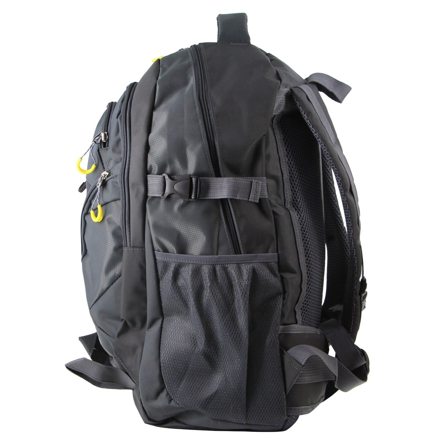 Pierre Cardin Backpack Shoulder Bag RFID Pocket Travel Outdoor Rucksack - Grey-3