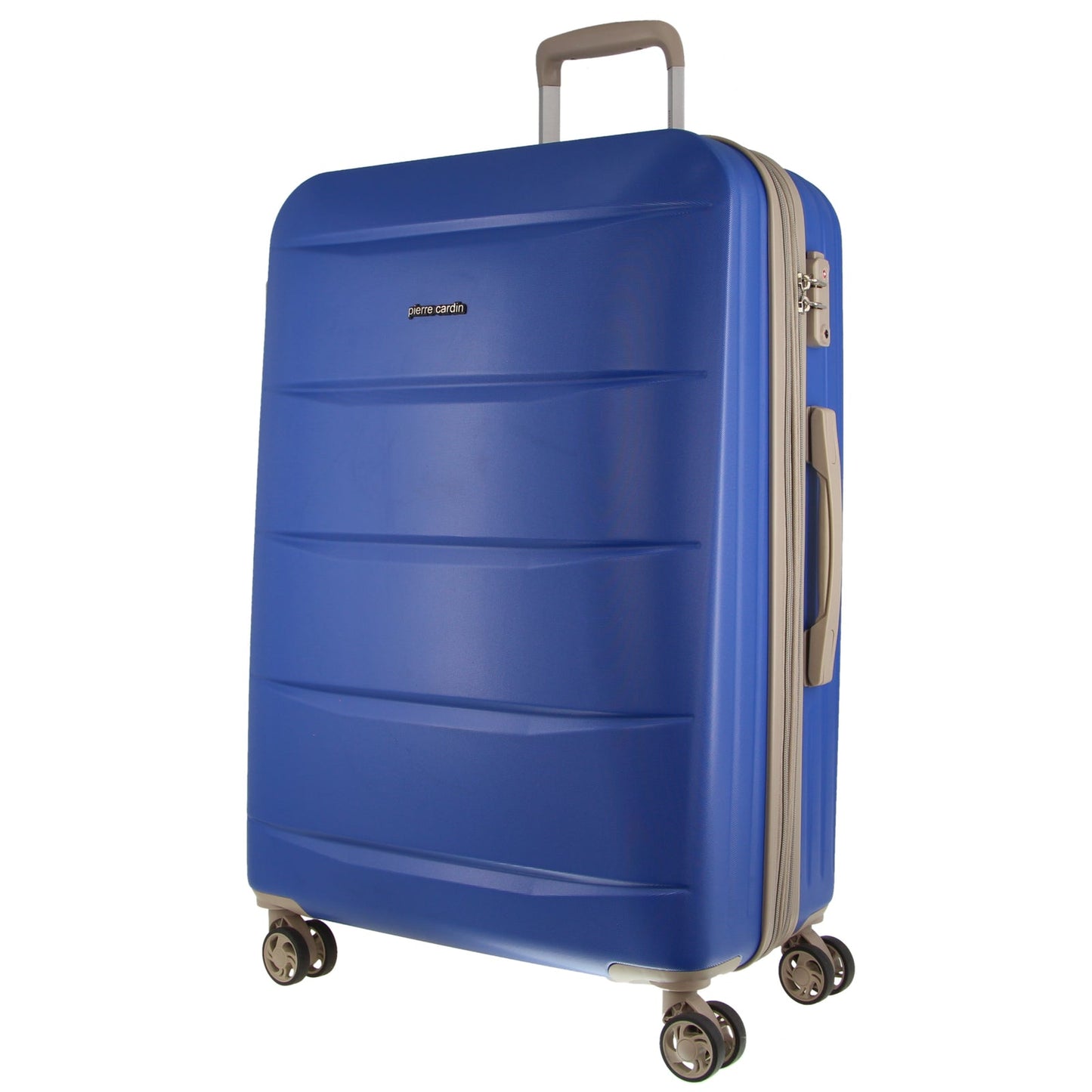 Pierre Cardin Hardshell Cabin Luggage Bag Travel Carry On TSA 54cm (49L) - Ocean-0