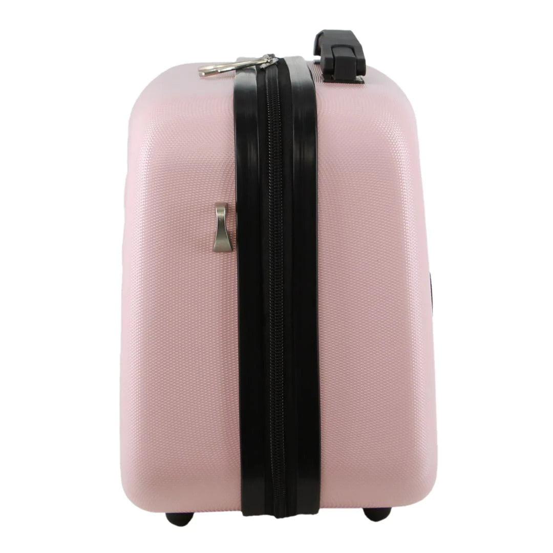 Pierre Cardin Beauty Case Hard Shell Makeup Cosmetic Organizer Travel - Rose-2