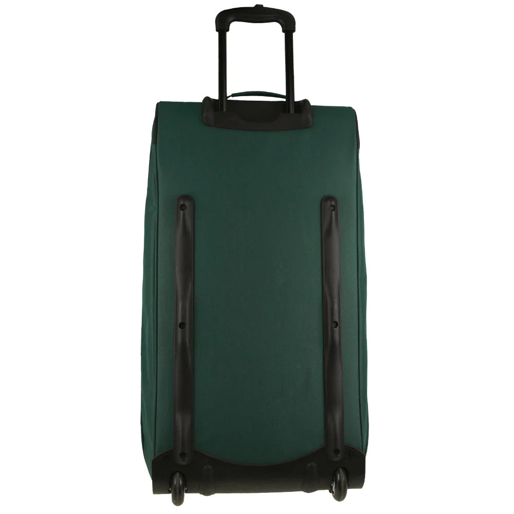 Pierre Cardin Trolley Bag Medium Soft Travel Luggage Wheeled Duffle 72cm - Green-4