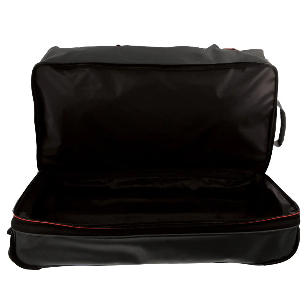 Pierre Cardin Trolley Bag Large Soft Travel Luggage Wheeled Duffle 82cm - Black-2