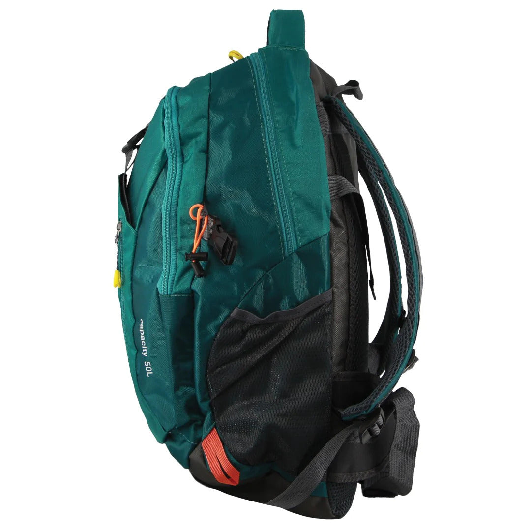 Pierre Cardin Mens Nylon Travel & Sport Medium Backpack Bag in Green-2