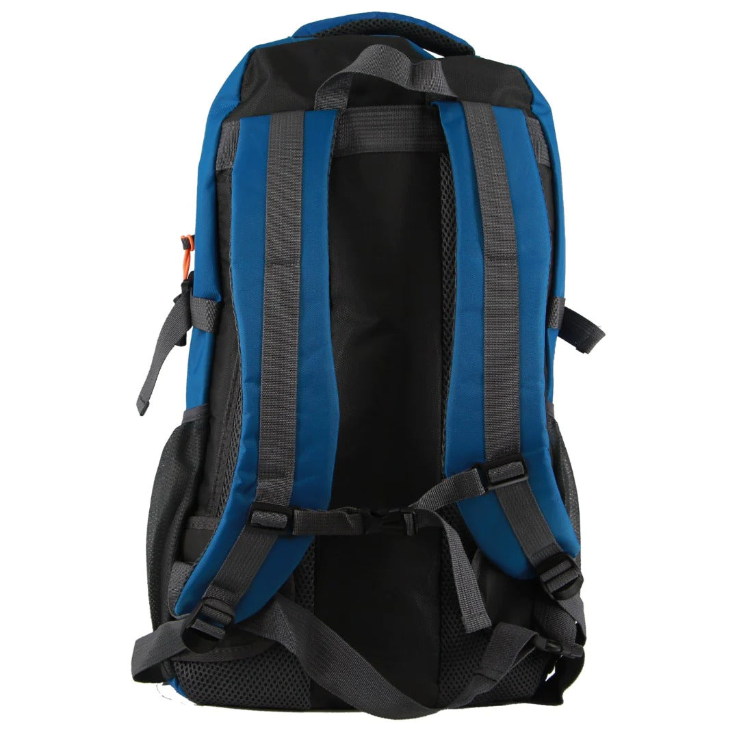 Pierre Cardin Mens Nylon Travel & Sport Large Backpack Bag in Blue-3