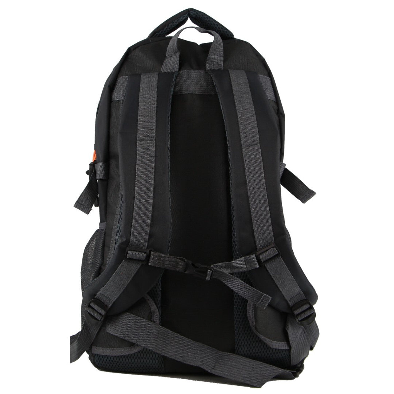 Pierre Cardin Mens Nylon Adventure Travel & Sport Large Backpack Bag in Grey/Black-2