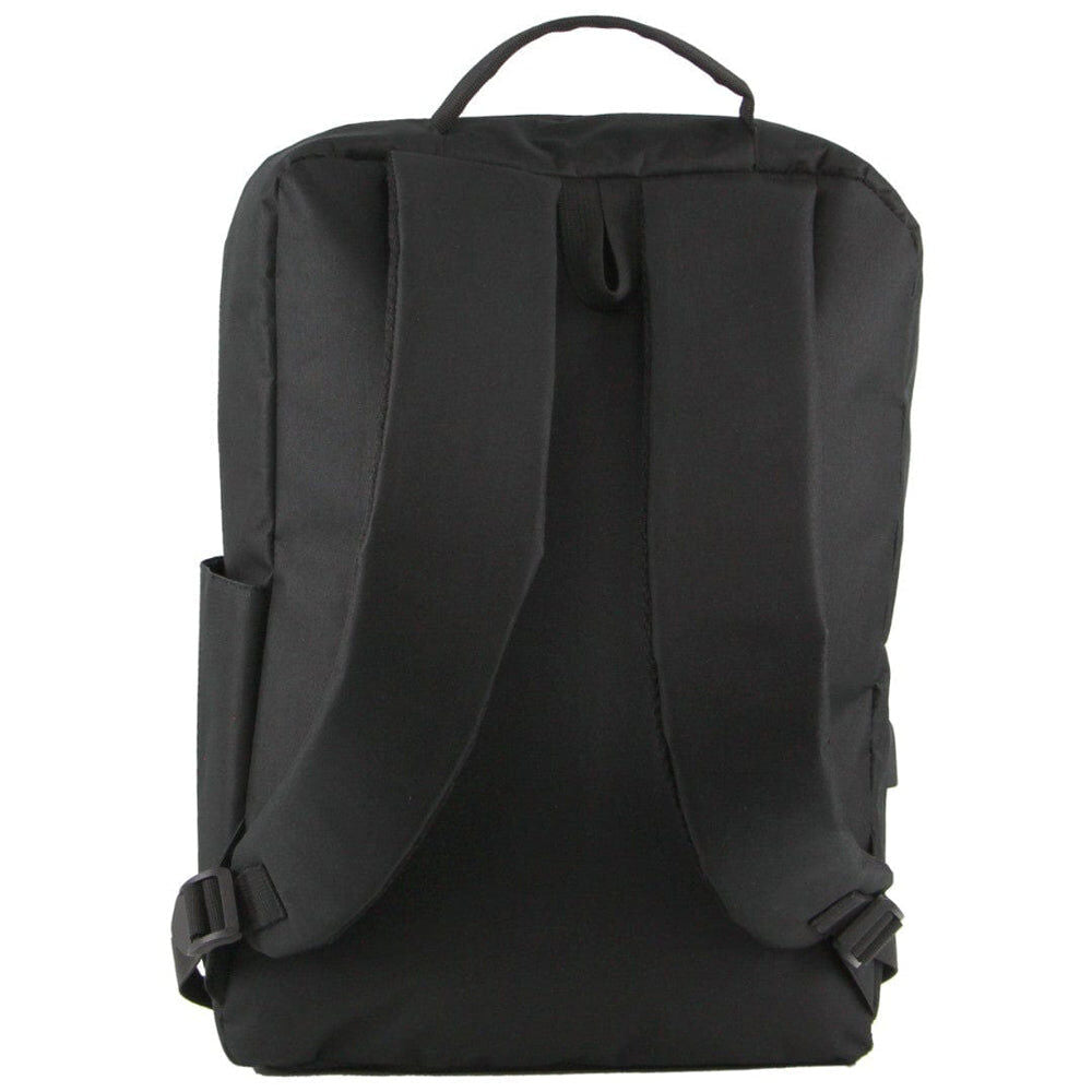Pierre Cardin Travel & Business Backpack w/ Laptop Computer Sleeve in Black