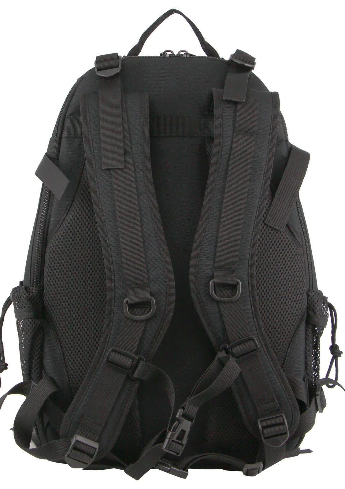 Pierre Cardin Mens Backpack Bag Travel Outdoor w/ Detachable Australia Flag - Black-3