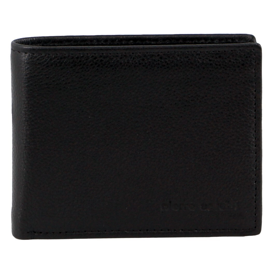 Pierre Cardin Mens Leather Bi-Fold Wallet w/ RFID Protection in Black-2