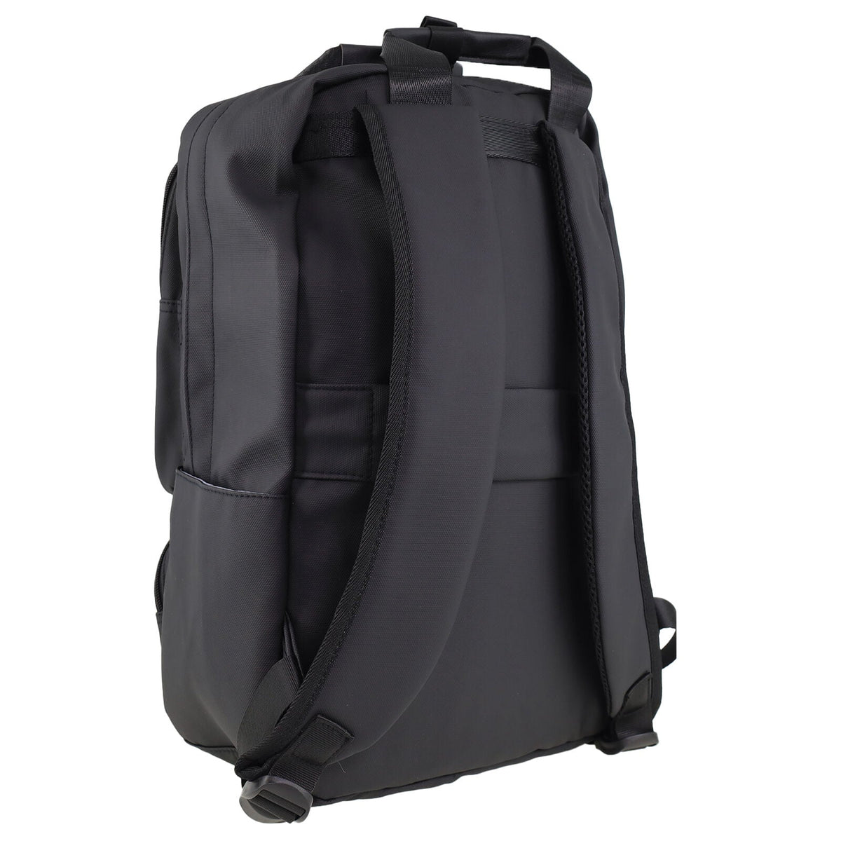 Pierre Cardin Mens Nylon Computer/Business Backpack Bag - Black