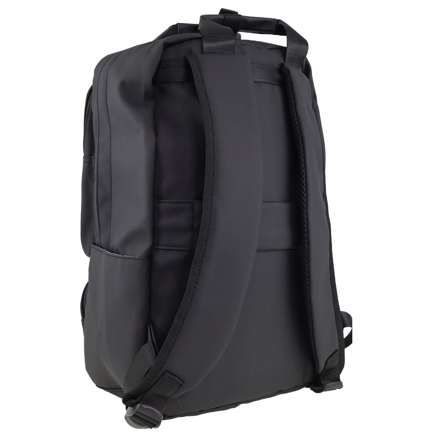 Pierre Cardin Mens Nylon Computer/Business Backpack Bag - Black-2