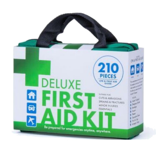 210 PCS Emergency First Aid Kit Medical Travel Set Workplace Family Safety AU-0
