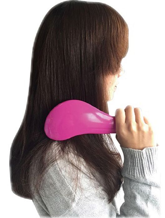 Detangling Flex Bristle Brush Detangle Hairbrush Women Hair Scalp Massage Combs-2