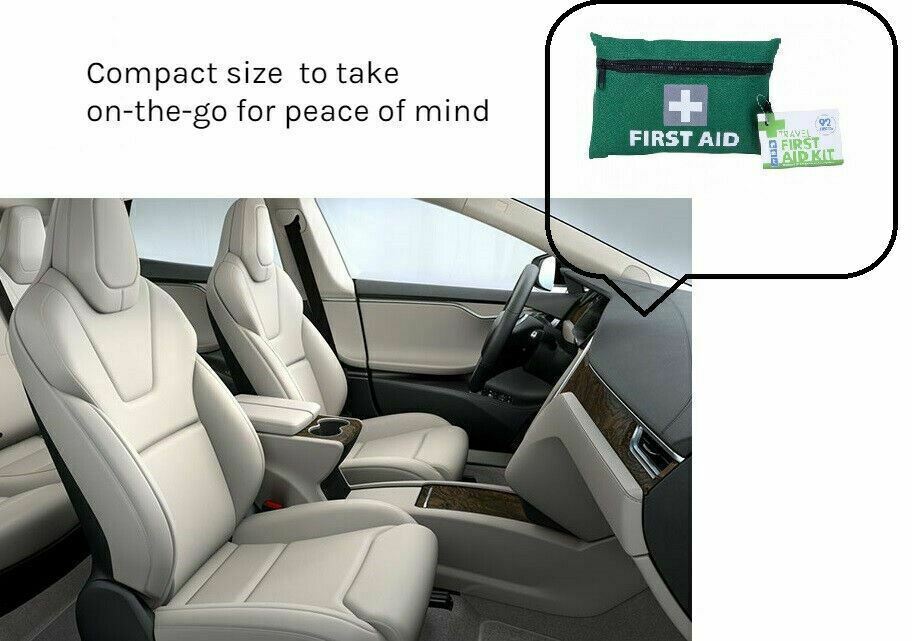 3x 92 Pcs Travel First Aid Kit Medical Workplace Set Emergency Family Safety-4