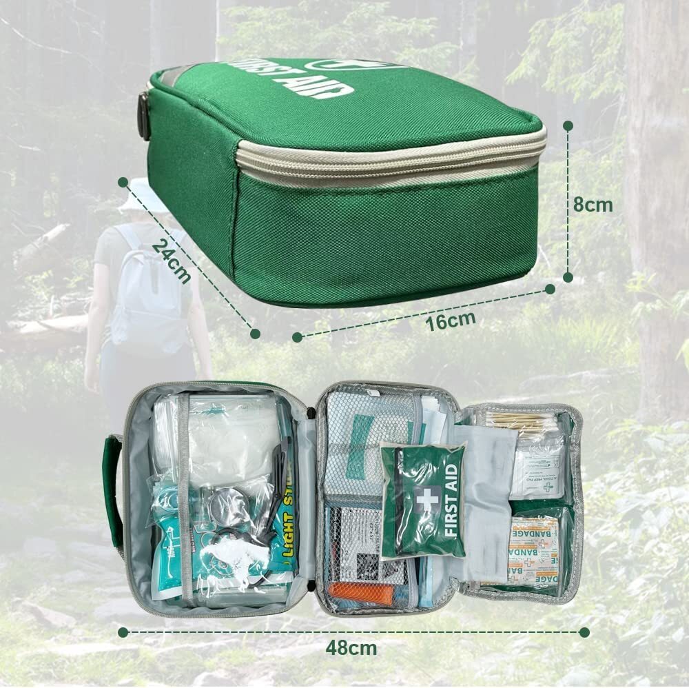 6x 258pcs Premium First Aid Kit Medical Travel Set Emergency Family Safety-3
