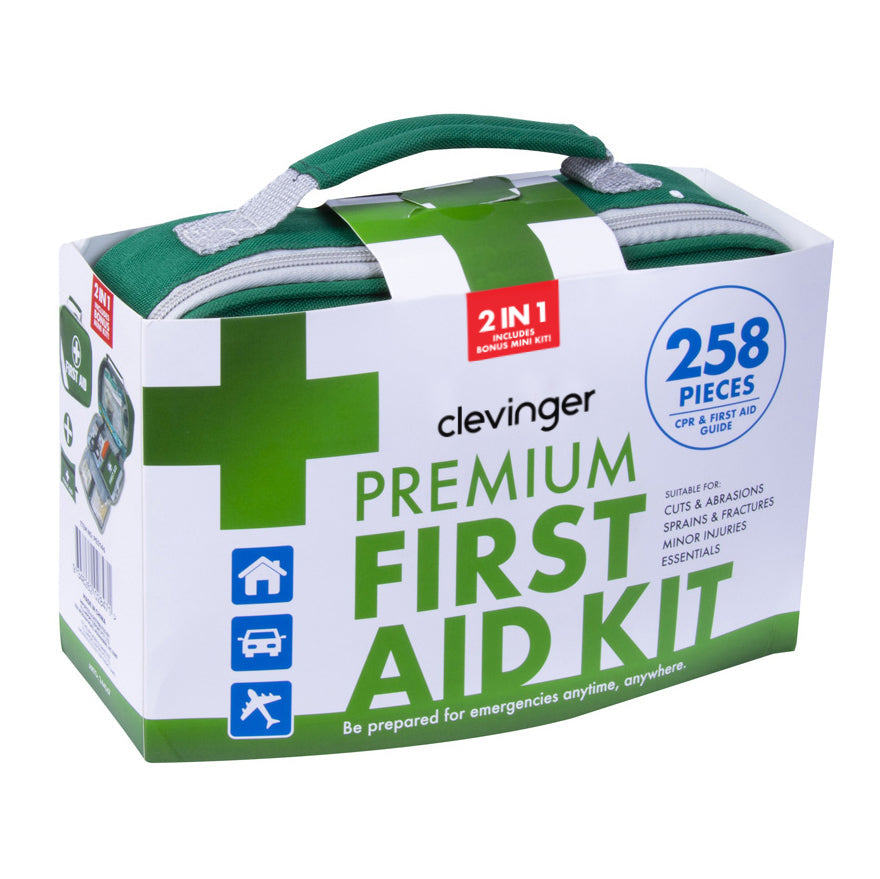 258pcs PREMIUM FIRST AID KIT Medical Travel Set Emergency Family Safety Office-2